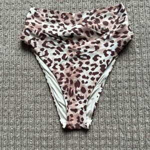 High Cut Cheeky Bikini Bottoms